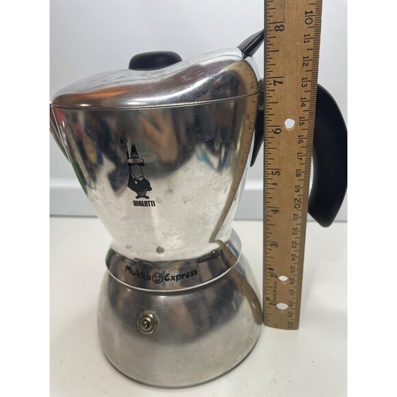 Bialetti Mukka Express Cappuccino Stovetop Maker Coffee espresso aluminum F24 - Picture 6 of 13